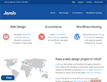 Tablet Screenshot of jamjo.ie